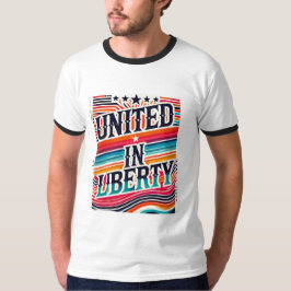Camiseta Unidos em Liberdade