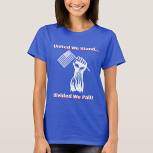 Camiseta "Unidos Nós Permanecemos,..." Mulheres