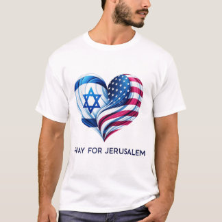 Camiseta Unidos para Jerusalém - Reze por Jerusalém