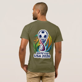 Camiseta Unidos pelo Jogo: Design de Celebração de Futebol 
