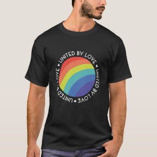 Camiseta Unidos Por Amor Gay Lgbt Pride Lgbt