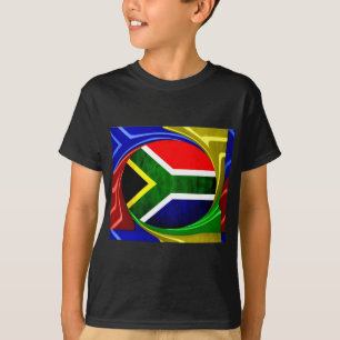 Camiseta Unidos por Beauty: Design da Bandeira da África do