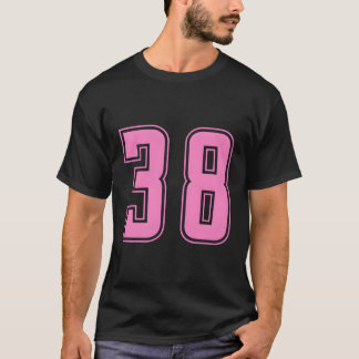 Camiseta Unif Numerado de Esportes Júnior do Time 38 da Taf