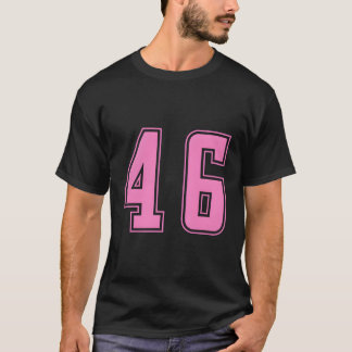Camiseta Unif Numerado de Esportes Júnior do Time 46 Taffy