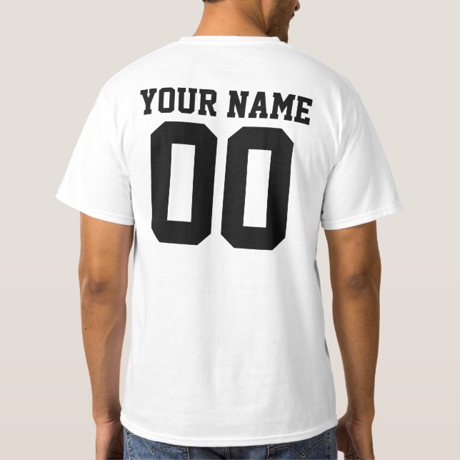 Camiseta Uniforme de Equipe (Verso)