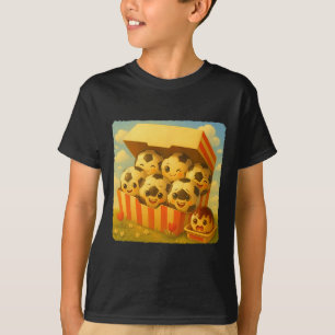 Camiseta Uniforme de Futebol Frango Nuggets Fofo Kawaii Div