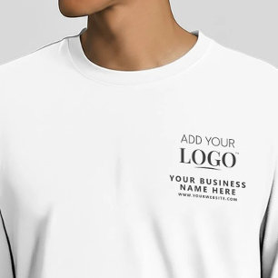 Camiseta Uniforme de Trabalho de Logotipo Profissional Mini