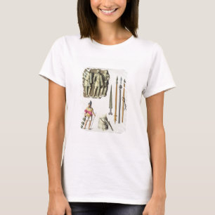 Camiseta Uniforme e armas dos legionaries romanos, 'do Le