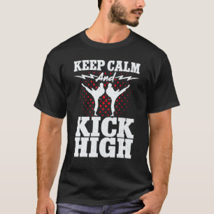 Camiseta Uniforme Gi de Faixa Preta de Karatê Clássico Keep