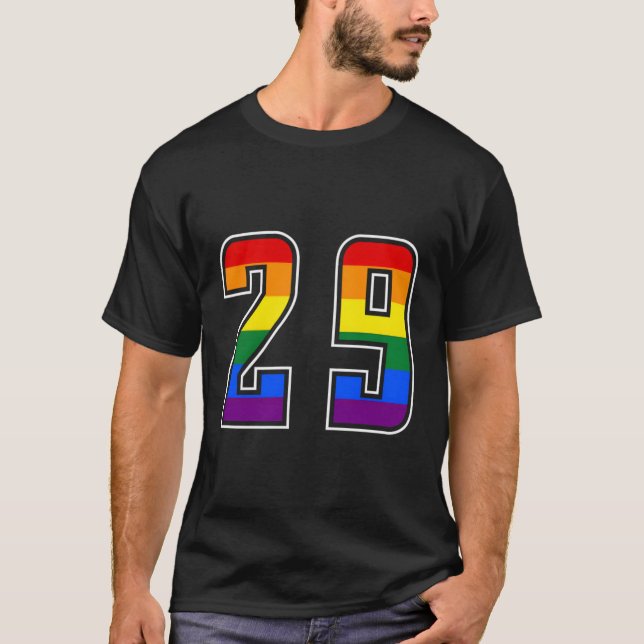 Camiseta Uniforme Numerada do Rainbow Número 29 Team Junior (Frente)
