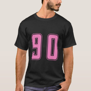 Camiseta Uniforme Numerada Numerada de Esportes Júnior de E