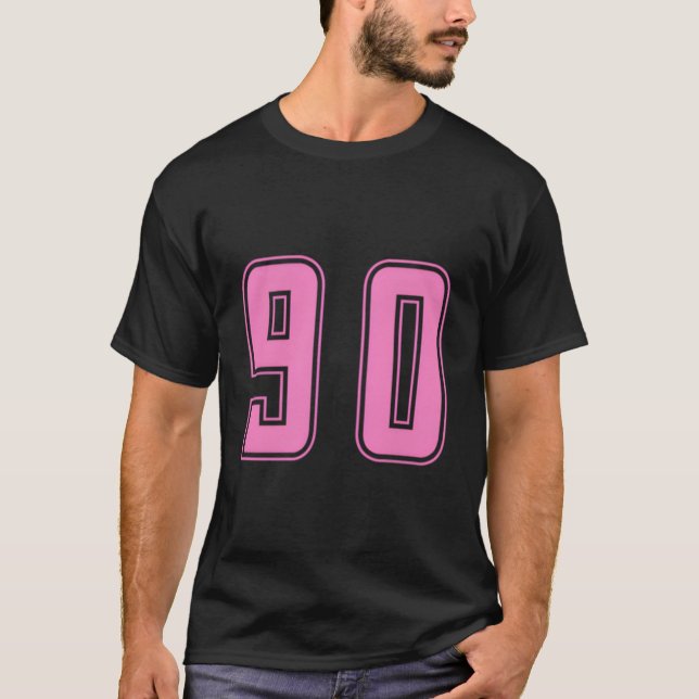 Camiseta Uniforme Numerada Numerada de Esportes Júnior de E (Frente)