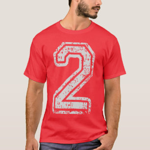 Camiseta Uniformes de time Número 2 de Escolas Esportivas B