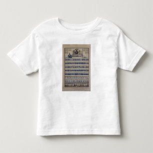 Camiseta Uniformes prussianos da época de Frederick