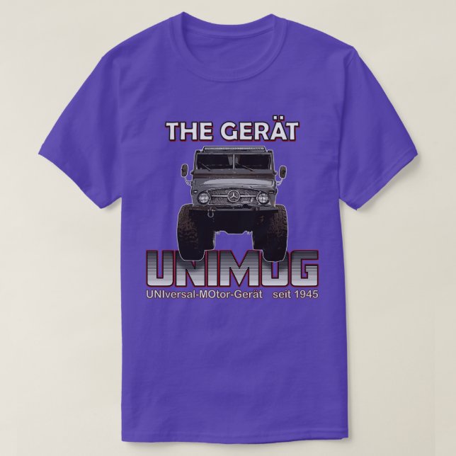 Camiseta UNIMOG UNIversalMOtorGert do EXCELENTE  (Frente do Design)