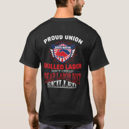 Camiseta Union Brick Mason Tshirt Para Trabalho Orgulhoso