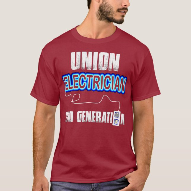 Camiseta Union Electronics Tee Electrical Workers segundo G (Frente)