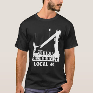 Camiseta Union Ironworker Local 40 NYC New York Shirt