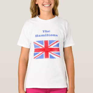 Camiseta Union Jack British Flag Excelente Grã-Bretanha