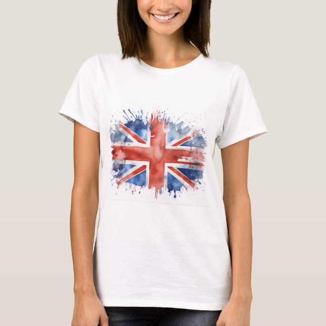 camiseta union jack feminina (Frente)