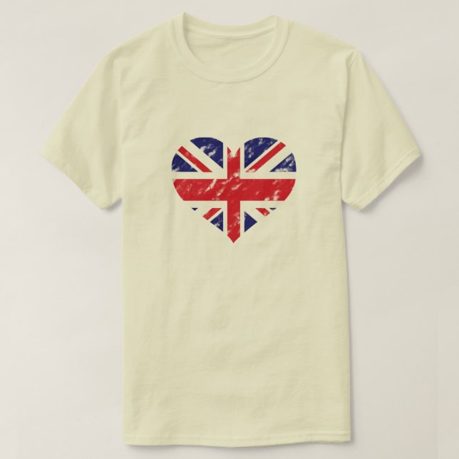Camiseta Union Jack Vintage Shirt (Frente do Design)