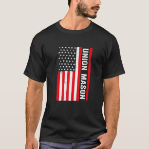 Camiseta Union Mason American Flag