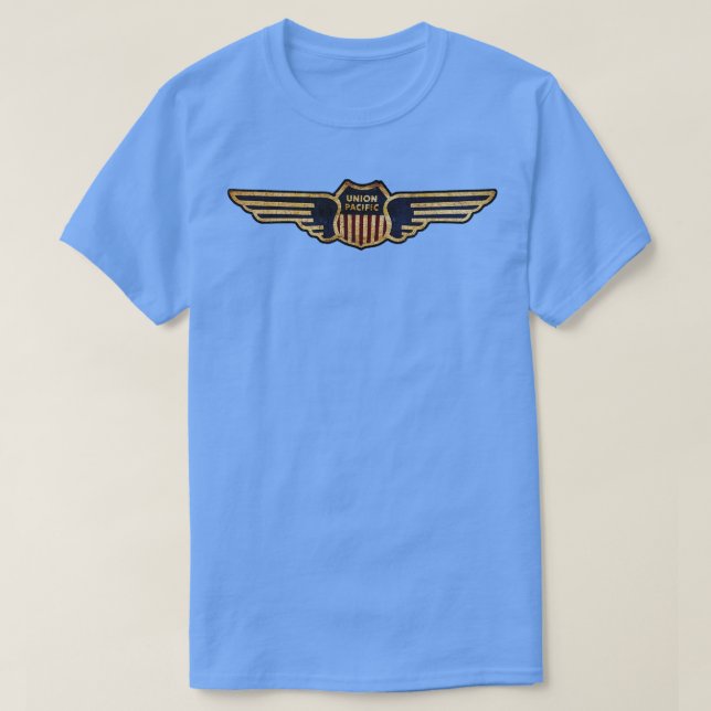 Camiseta Union Pacfic Railroad Wings (Frente do Design)