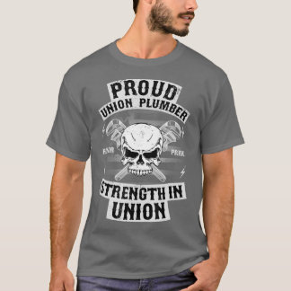 Camiseta Union Plumber Union Pride Pipefitter T