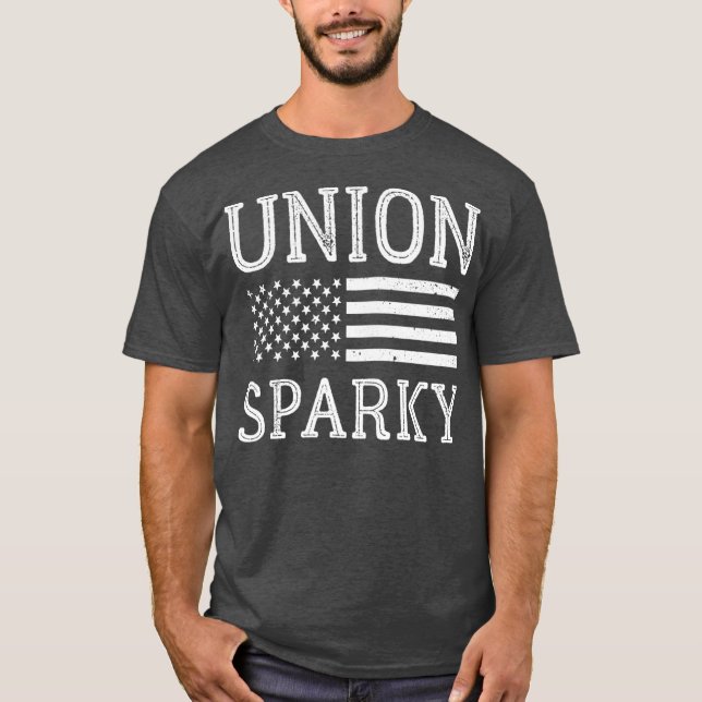 Camiseta Union Sparky Shirt - Sindicato dos Trabalhadores E (Frente)