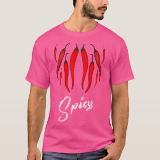 Camiseta Unique And Cool Chili Pepper Lovers