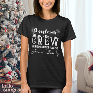 Camiseta Unique Christmas Crew Togetherness & Love