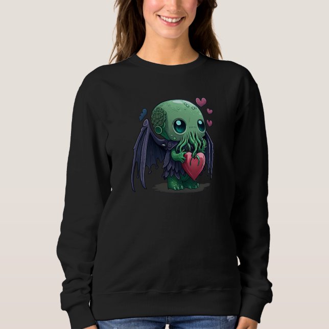 Camiseta Unique Cute Cthulhu Valentines Day  3 (Frente)