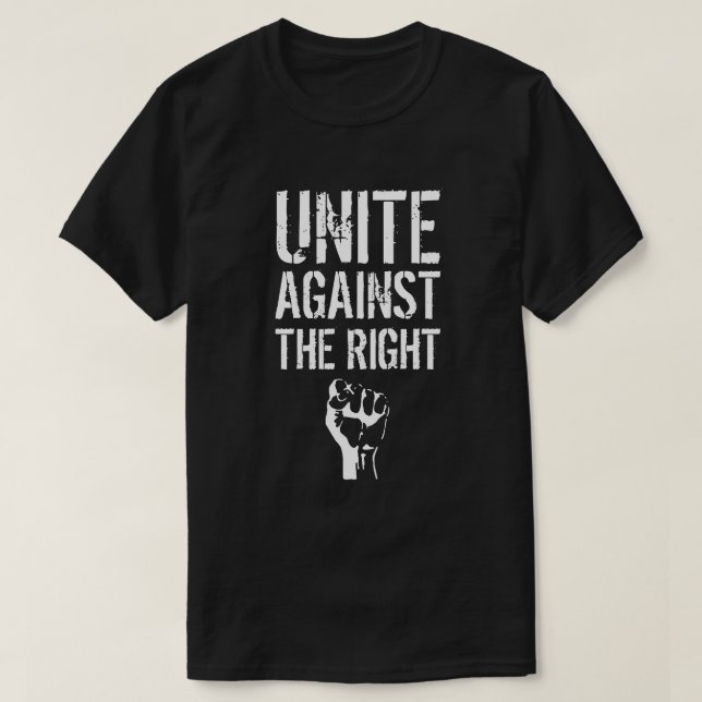 Camiseta Unir Contra a Direita (Frente do Design)