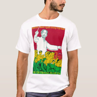 Camiseta Unir Todos Ao Mesmo Ritmo Propaganda Vietnamita