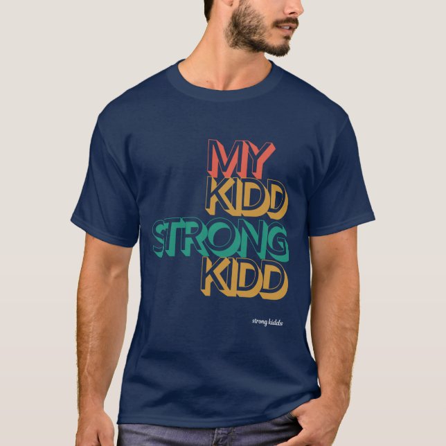 Camiseta unisex adulto meu filho forte (Frente)