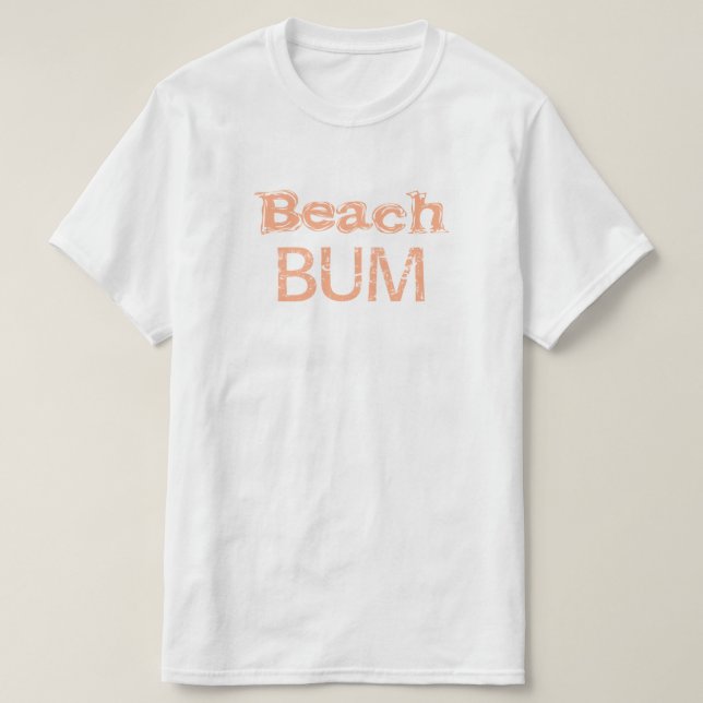 Camiseta Unisex Beach Bum (Frente do Design)