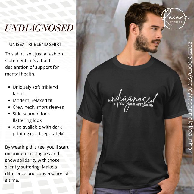 Camiseta Unisex Conscientização da Saúde Mental (Criador carregado)