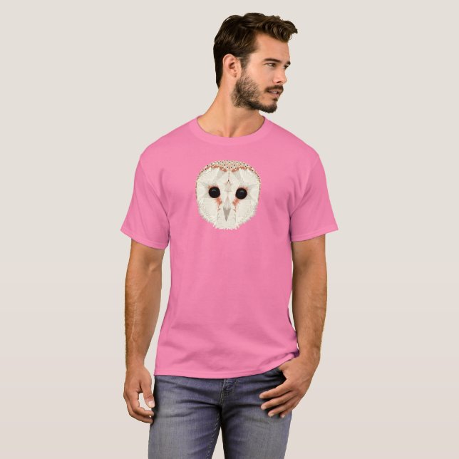 Camiseta Unisex de Barn Owl (Frente Completa)