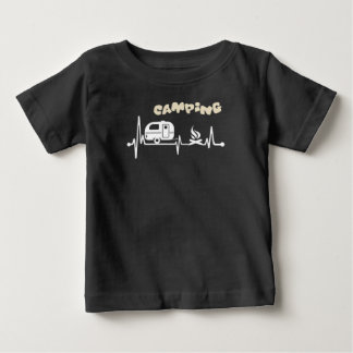Camiseta Unisex de Bebê Camping