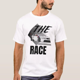 Camiseta Unisex de Corrida de Carros The Race On –