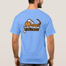 Camiseta Unisex de Pickleball Bolso e Logotipo nas