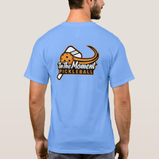 Camiseta Unisex de Pickleball Bolso e Logotipo nas