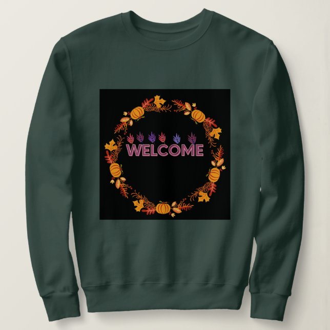 Camiseta Unisex de queda de boas-vindas (Frente do Design)
