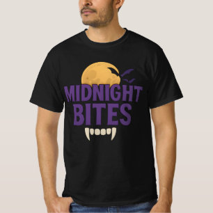 Camiseta Unisex de roupa de meia-noite de Halloween