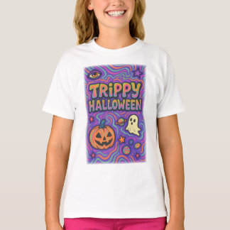Camiseta Unisex de roupas retrorreflectoras de Trippy Hallo