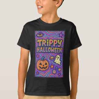 Camiseta Unisex de roupas retrorreflectoras de Trippy Hallo