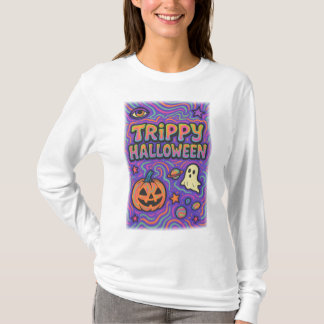 Camiseta Unisex de roupas retrorreflectoras de Trippy Hallo