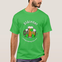 Camiseta Unisex do beer do Dia de São Patrício