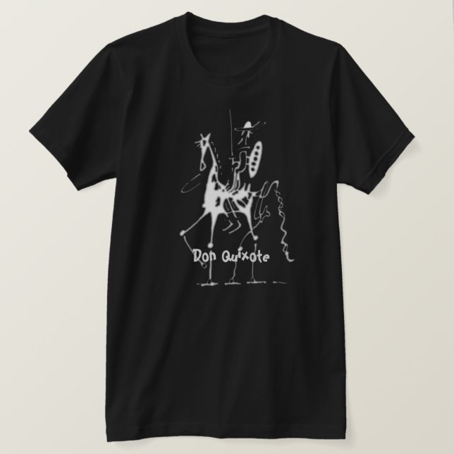 Camiseta Unisex Don Quixote (Frente do Design)