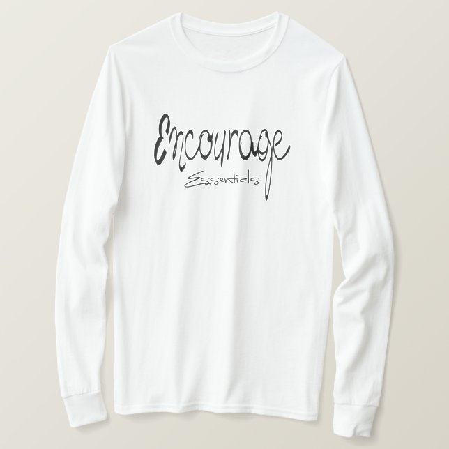 Camiseta Unisex Essentials Encourage (Frente do Design)